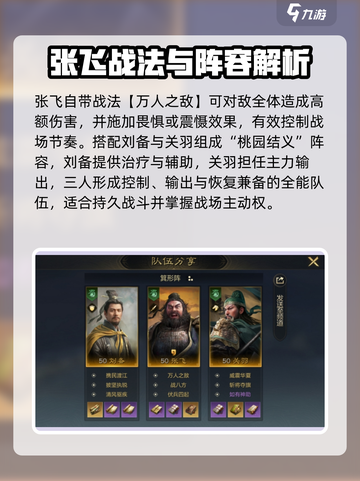 三国谋定天下张飞图鉴+阵容搭配🔥🎮截图4