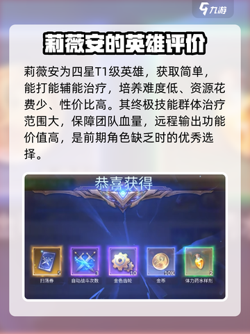 潮汐守望者莉薇安值得培养吗介绍截图3
