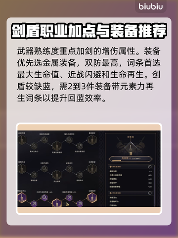 王权与自由🔥剑盾流派加点攻略分享！截图5
