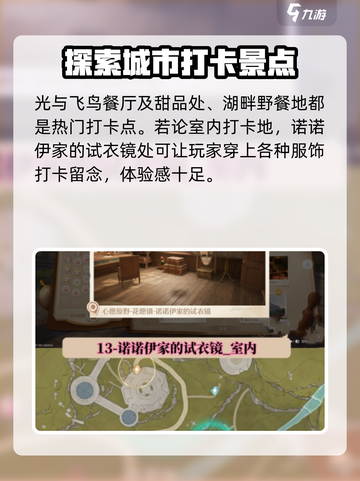 无限暖暖打卡点在哪里介绍截图4