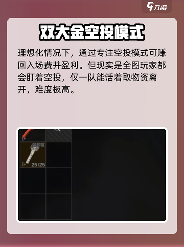 暗区突围双排夺金模式怎么玩介绍截图5