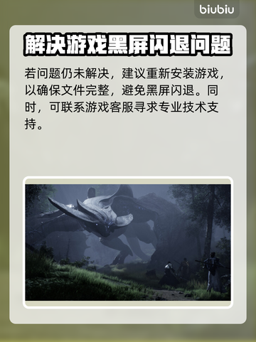 时空奥德赛黑屏闪退？👇终极解决办法来了！💥截图4