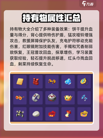 宝可梦大集结持有物搭配攻略介绍截图2