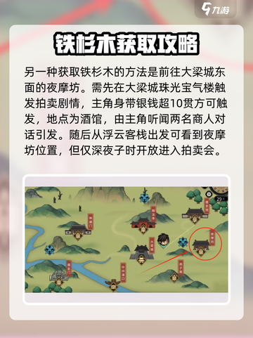 《大侠立志传》铁杉木获取方法🔥超简单！截图3