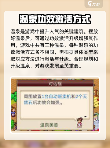 温泉物语2温泉功效怎么激活介绍截图2