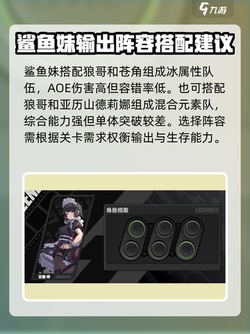 绝区零✨鲨鱼妹配装推荐🔥劲爆攻略来啦！截图2