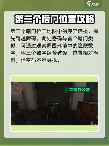 三角洲行动零号大坝暗门如何打开介绍截图4