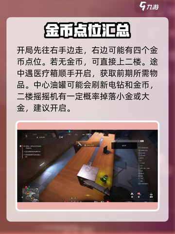 萤火突击工厂🔥摸金路线推荐，必看游戏攻略！截图2