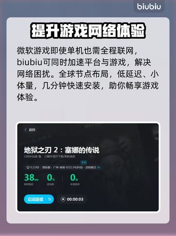 地狱之刃2⚡加速器推荐，玩游戏必备🔥截图3