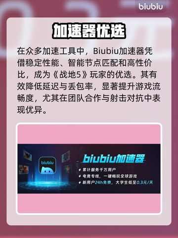 🎮战地5加速器推荐！秒杀卡顿🔥截图2