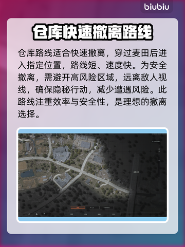 暗区突围🔥PC版撤离路线安排攻略来啦！截图3