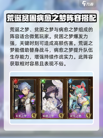 无尽梦回最强阵容🔥带你一夜称霸游戏✨截图3