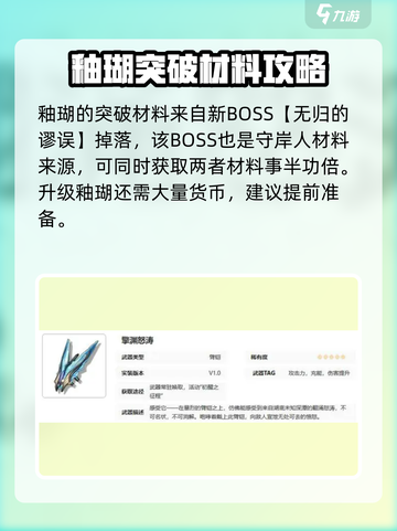 🔥鸣潮玩家必看！釉瑚突破材料大揭秘🎉截图3