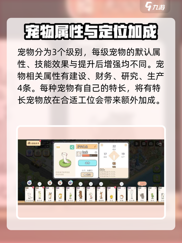 梦幻的城动物属性有什么用介绍截图2