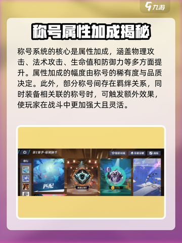 星之破晓🔥称号系统全揭秘，快速上分必看！截图4