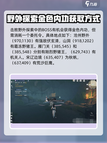 逆水寒手游金色内功图鉴一览介绍截图2