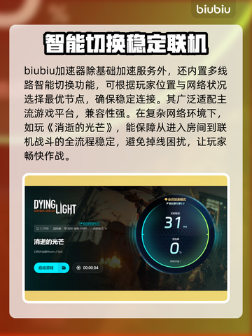 消逝的光芒联机掉线？用这个加速器稳如泰山🔥🎮截图4