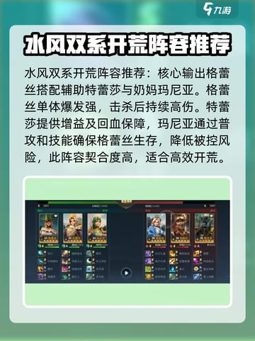 荒野国度阵容搭配介绍介绍截图2