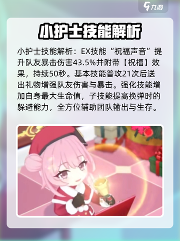 蔚蓝档案圣诞护士角色介绍介绍截图3