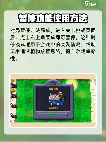 植物大战僵尸杂交版🔥时停+暂停技巧大公开！游戏技巧⚡截图3