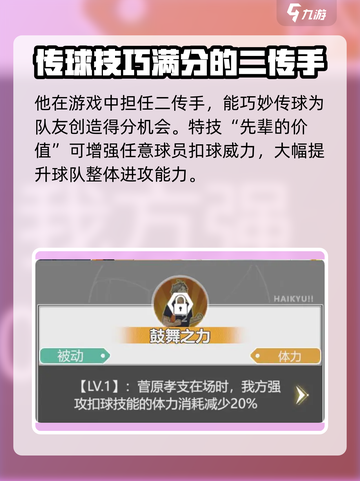 排球少年手游菅原孝支强度解析介绍截图3