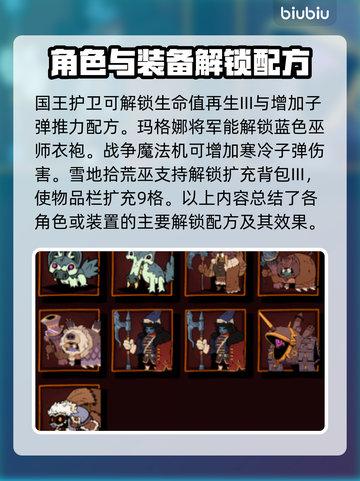 荒野枪巫🔥怪物解锁全图鉴！😍截图7