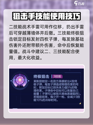 决胜巅峰莱斯丽怎么玩介绍截图4