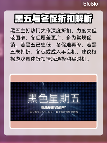 黑五游戏冬促再打折？💥截图2