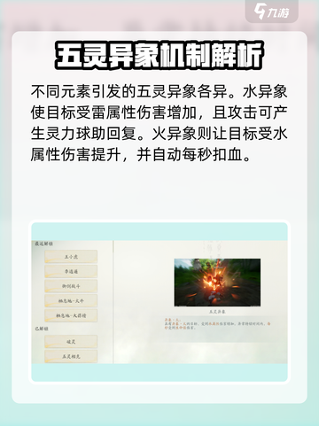 仙剑世界五灵异象效果是什么介绍截图2