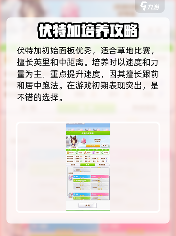 闪耀优俊少女伏特加养成攻略介绍截图2
