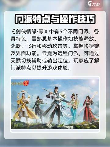 剑侠情缘零玩法攻略介绍截图2