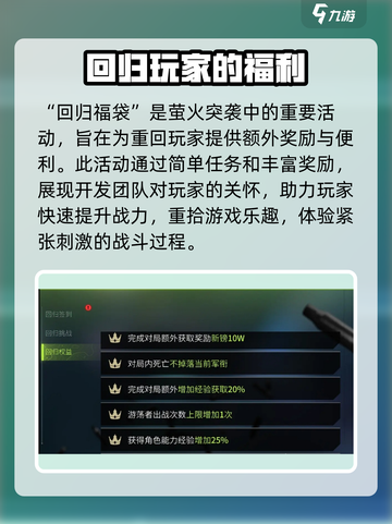 萤火突击回归福袋大曝光！游戏福利🔥等你来拿！截图5