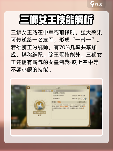 世界启元🔥三狮女王技能超详解来啦！✨截图3