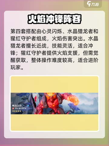 《星之破晓零氪阵容搭配🔥》🎮💥截图5