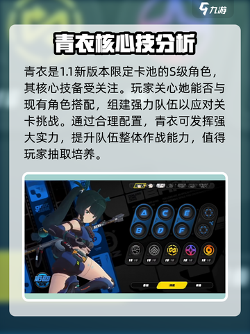 绝区零青衣核心技加点怎么分配介绍截图2