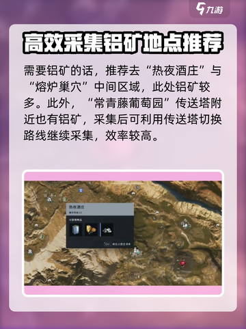 七日世界🔥铁矿矿物采集攻略💎截图4
