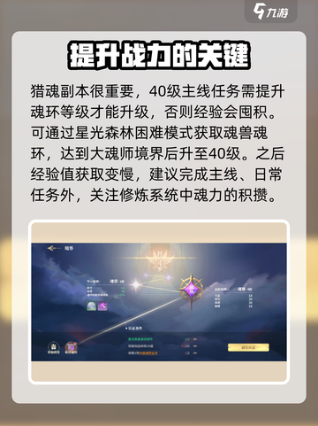 斗罗大陆史莱克学院升级技巧介绍截图4