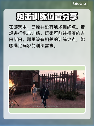 浪人崛起岛原炮术位置🔥超详细攻略来了！截图2