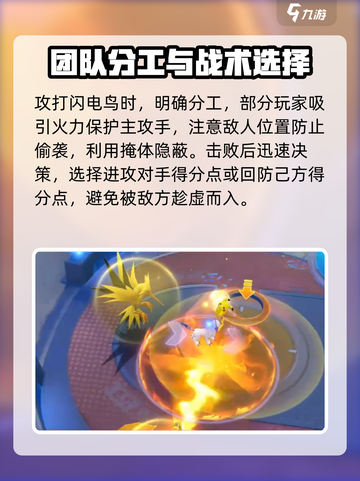 宝可梦大集结闪电鸟怎么打介绍截图4
