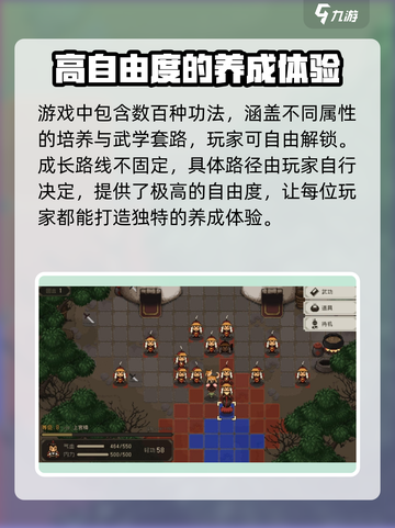大江湖之苍龙与白鸟是像素风吗介绍截图4