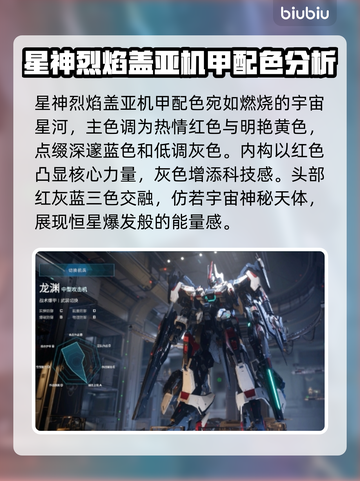龙渊解限机配色🔥《原神》玩家必看✨截图3
