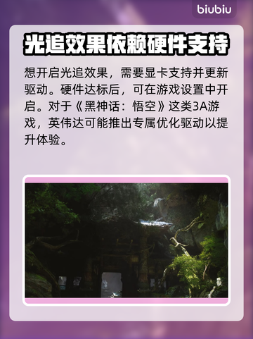 黑神话悟空🔥全景光线追踪开启教程来啦！截图3