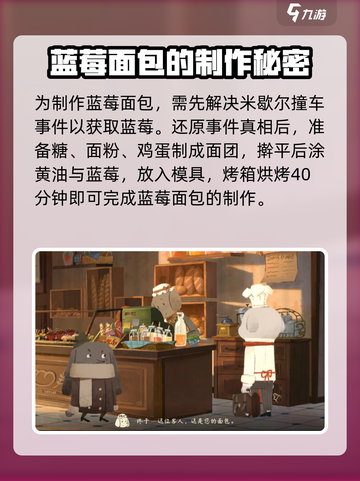 落日山丘蓝莓面包怎么做介绍截图5