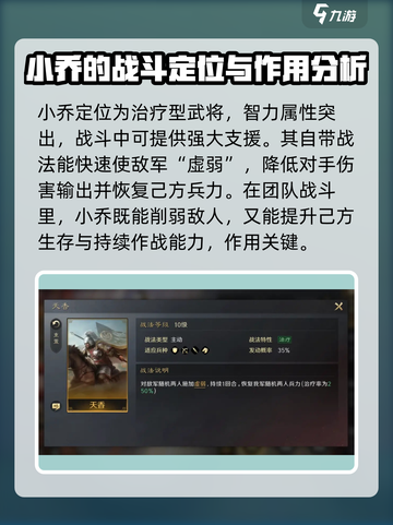 三国谋定天下🔥小乔武将全攻略秘籍！截图2