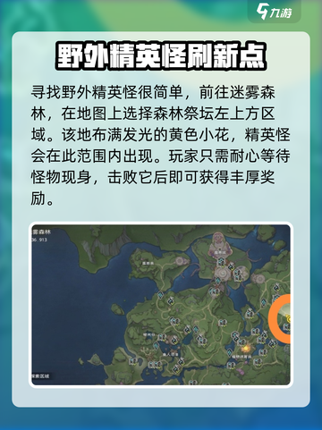 塔瑞斯世界⚡野外精英怪刷新点全揭秘！🔥截图2