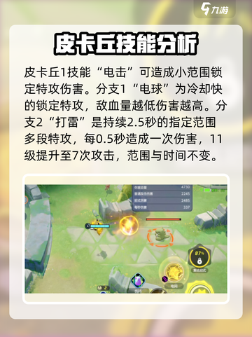宝可梦大集结皮卡丘教学介绍截图3