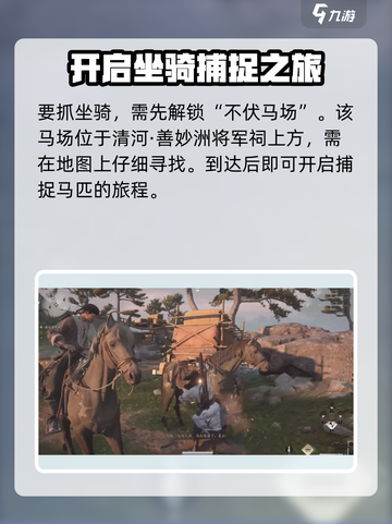 燕云十六声马怎么抓介绍截图2