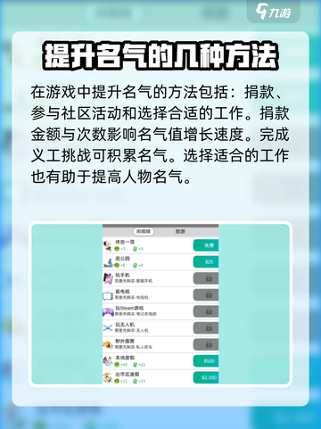 比特人生🔥快速提升名气攻略，玩家必看！截图4