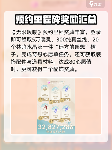 无限暖暖预约福利是什么介绍截图2