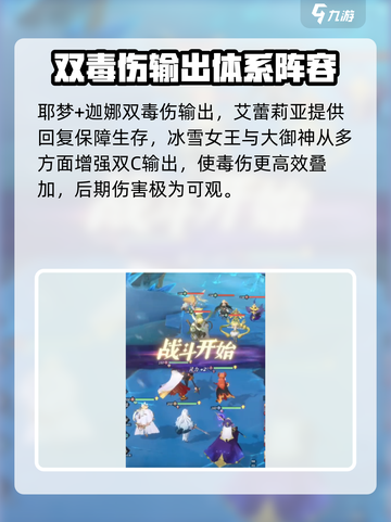 永夜降临🔥最强复苏阵容搭配攻略来啦！截图2